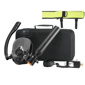 VEVOR Scuba Tank, 0.5L Portable Diving Tank, Diving Oxygen Cylinder Support 5-10 Minutes Underwater Breathing, 32.81 ft Diving Depth