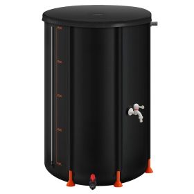 VEVOR Collapsible Rain Barrel, 66 Gallon Portable Rain Water Collection Barrel, 500D PVC Rainwater Collection System