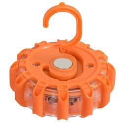 6 Pack LED Road Flares Emergency Roadside Disc Safety Light